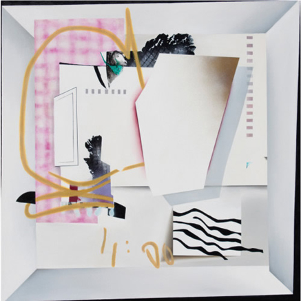 The Slip. 2015, oil on canvas 36" x 36"