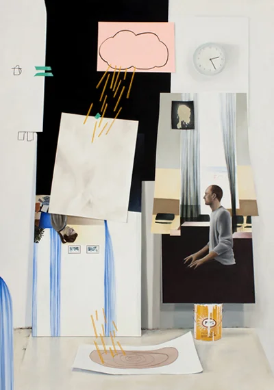 The Calm Before the Storm, 2011. oil on canvas, 200cm x 140cm / 55" x 78.5"