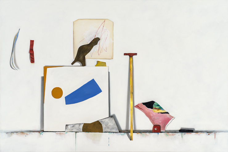 New And Selected Things Taking Place (from Gregor Hiltner studio visit). 2012, 100 x 150cm / 59" x 39"