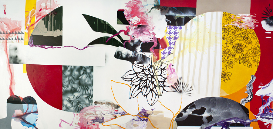 Eclipse, 2015 63” x 131.8” / 60cm x 335cm