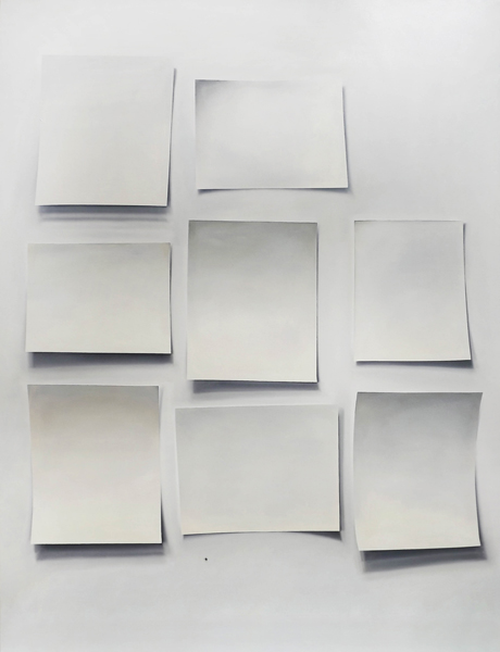 Fresh Taint 2012, Oil on canvas, 90" x 67.5"