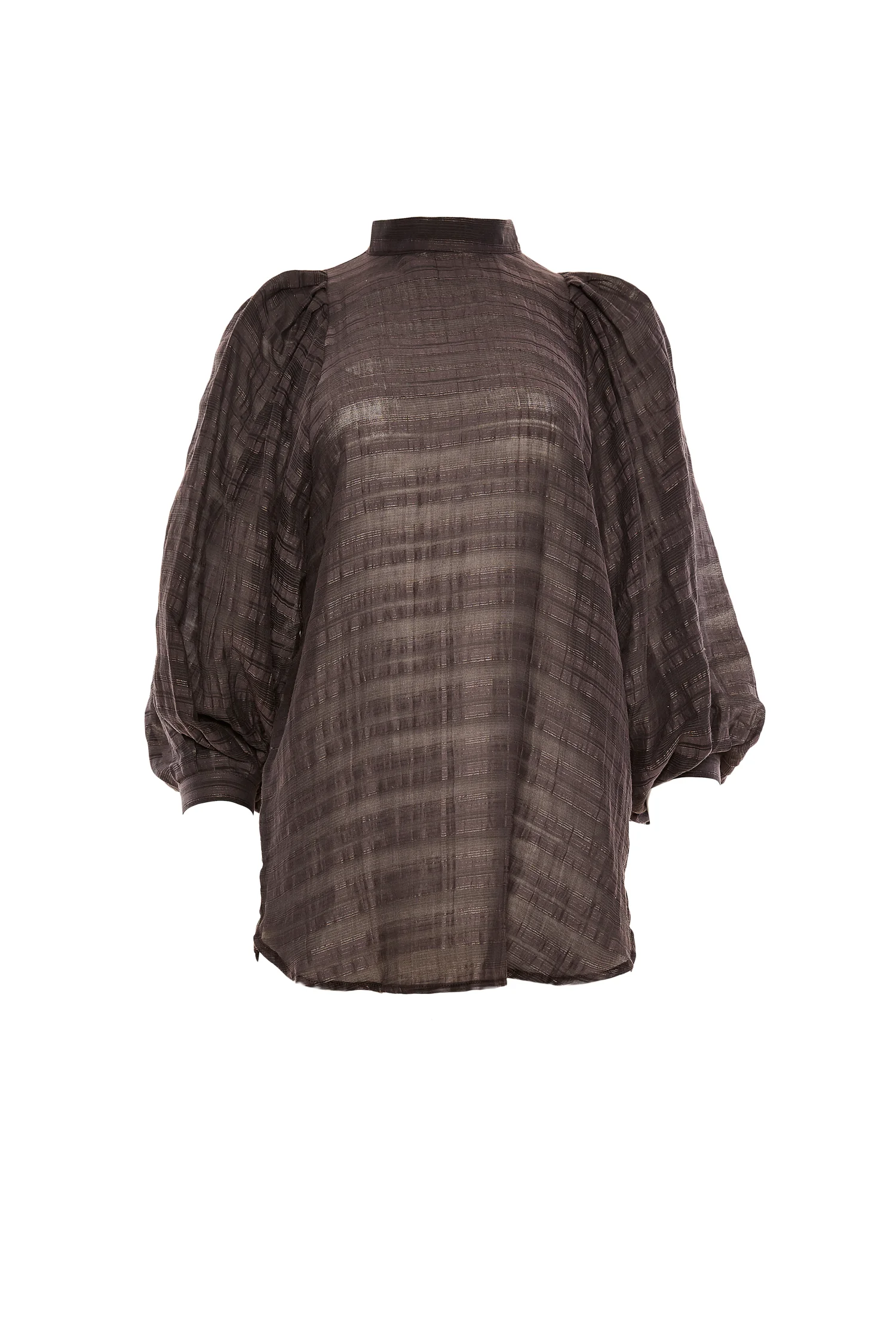 SARAH_SWANN_FW17_HIGH_NECK_TEXTURED_BLOUSE_SLATE_Front.jpg