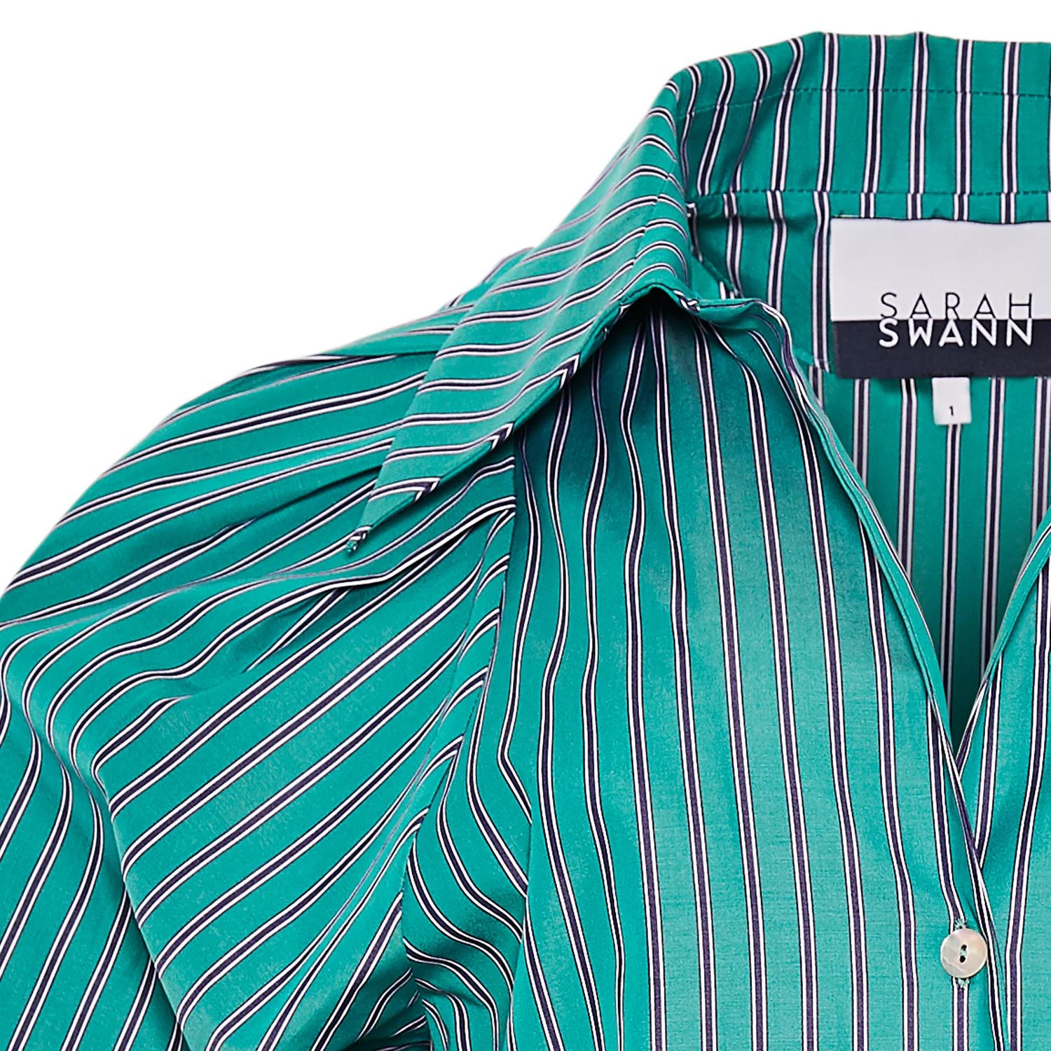 SARAH_SWANN_FW17_GREEN_COTTON_STRIPE_SHIRT_Detail.jpg