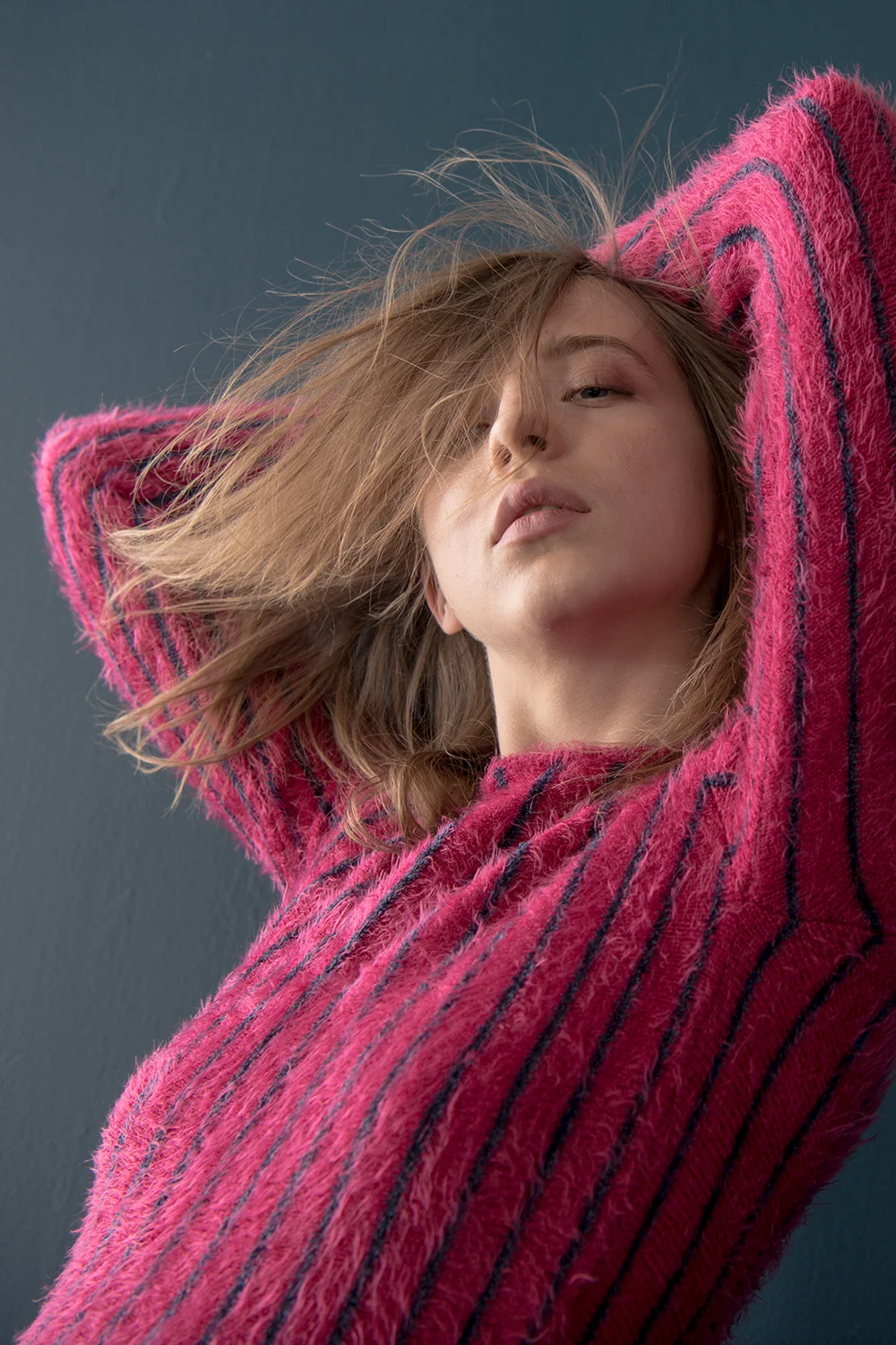 SARAH_SWANN_FW17_PINK_STRIPE_FLUFFY_SWEATER_LookBook02.jpg