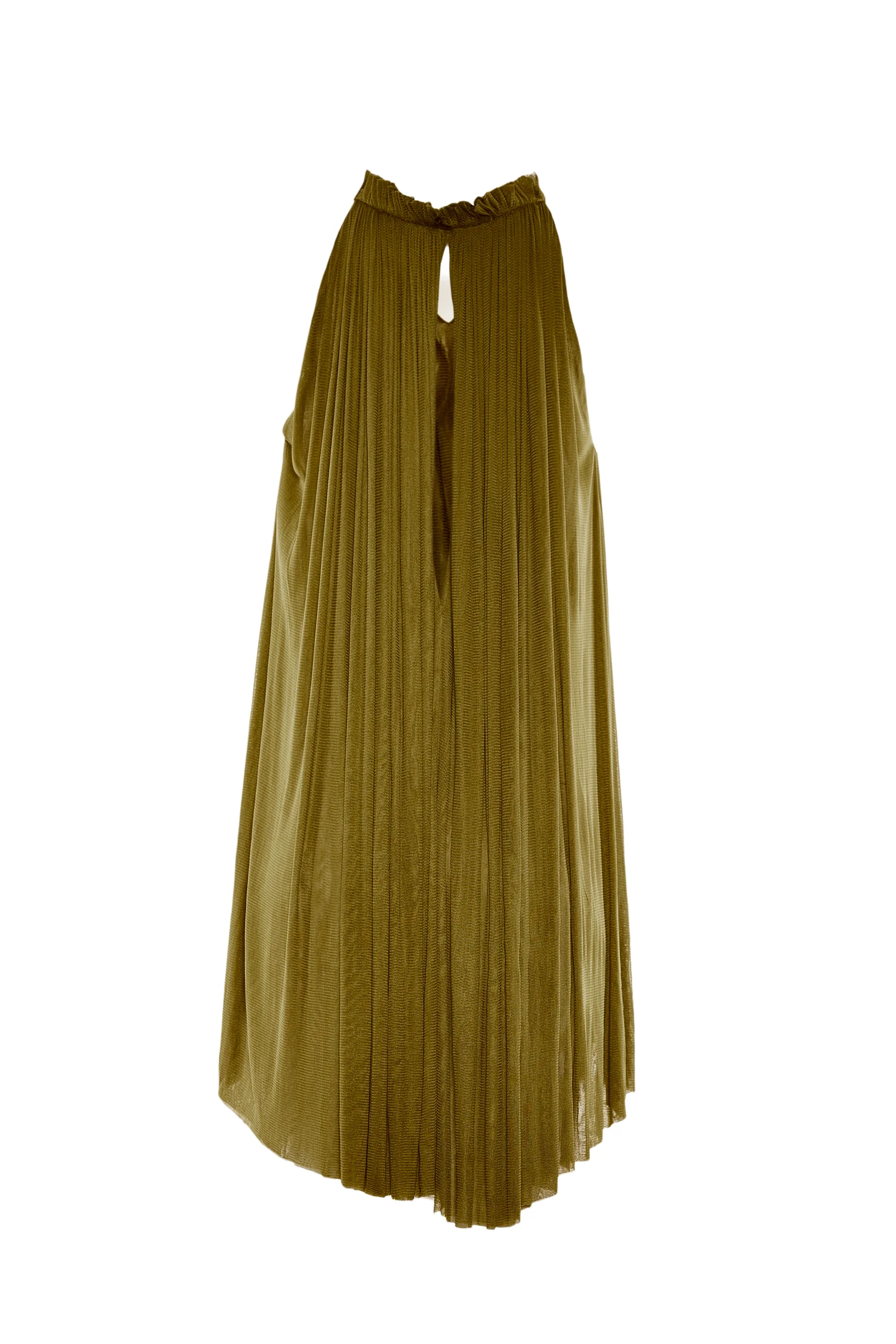 Sarah_Swann_SS17_SILK MESH STEP FRONT BLOUSE_Olive_Back.jpg