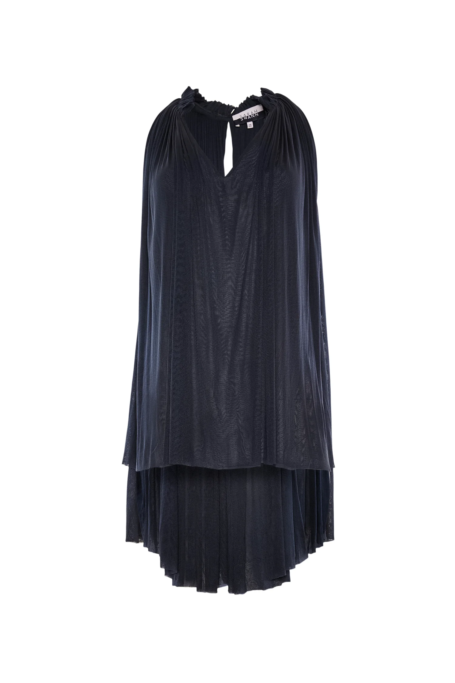 Sarah_Swann_SS17_SILK MESH STEP FRONT BLOUSE_Midnight_Front.jpg