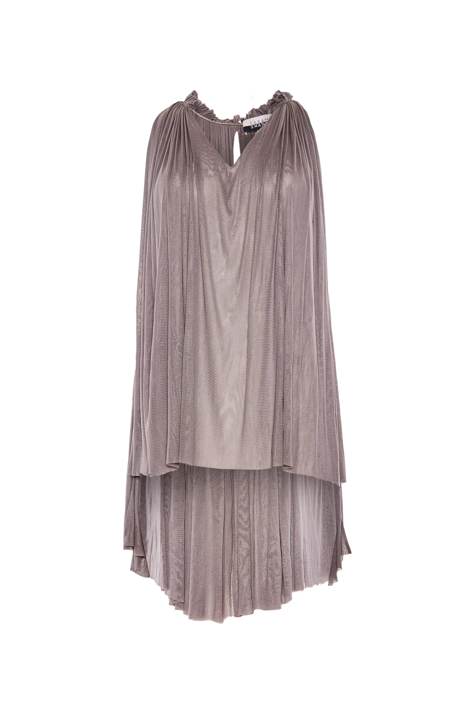 Sarah_Swann_SS17_SILK MESH STEP FRONT BLOUSE_Pewter_Front.jpg