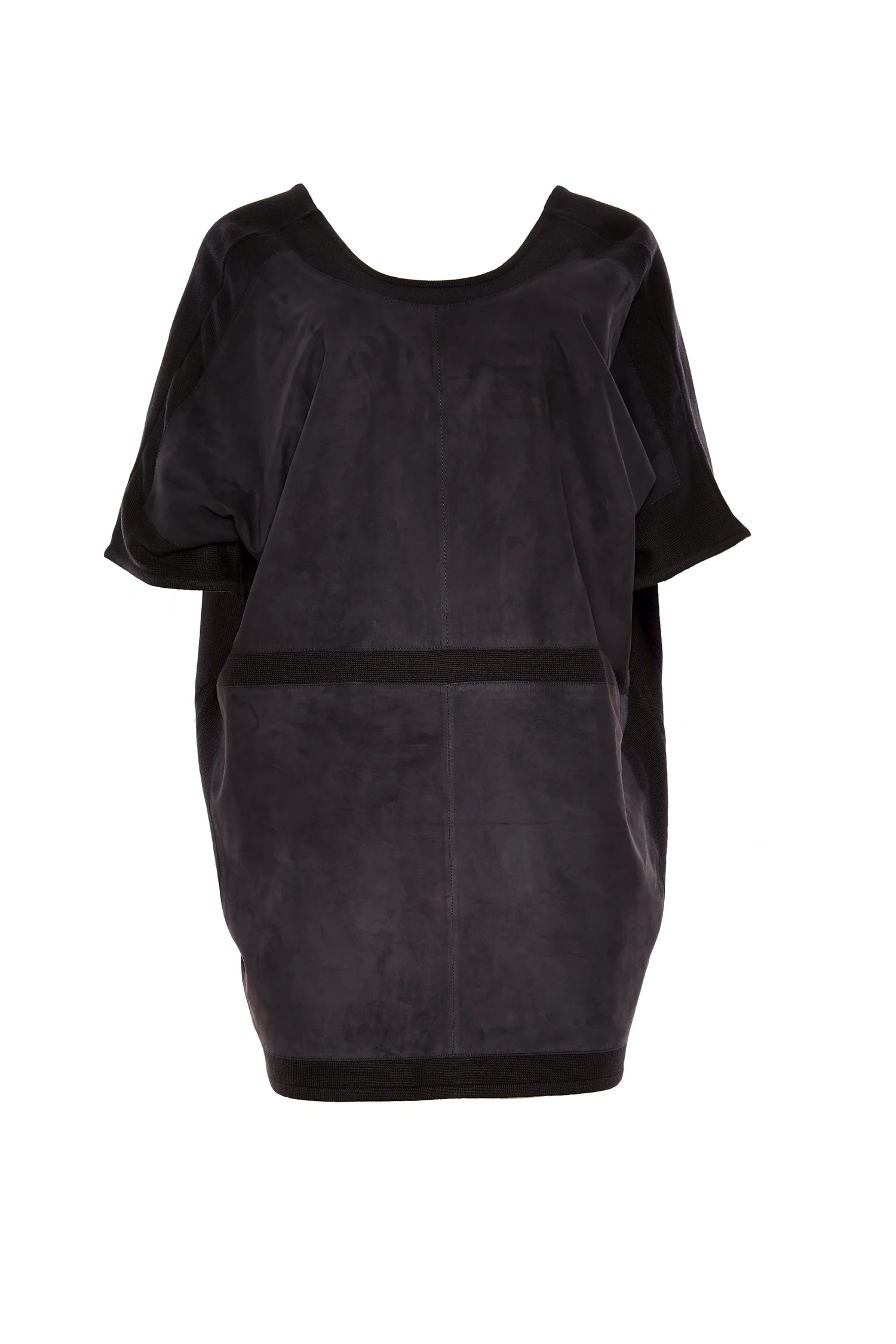 Sarah_Swann_SS17_SUEDE PANEL AND KNIT SWEATER_Midnight_Front.jpg