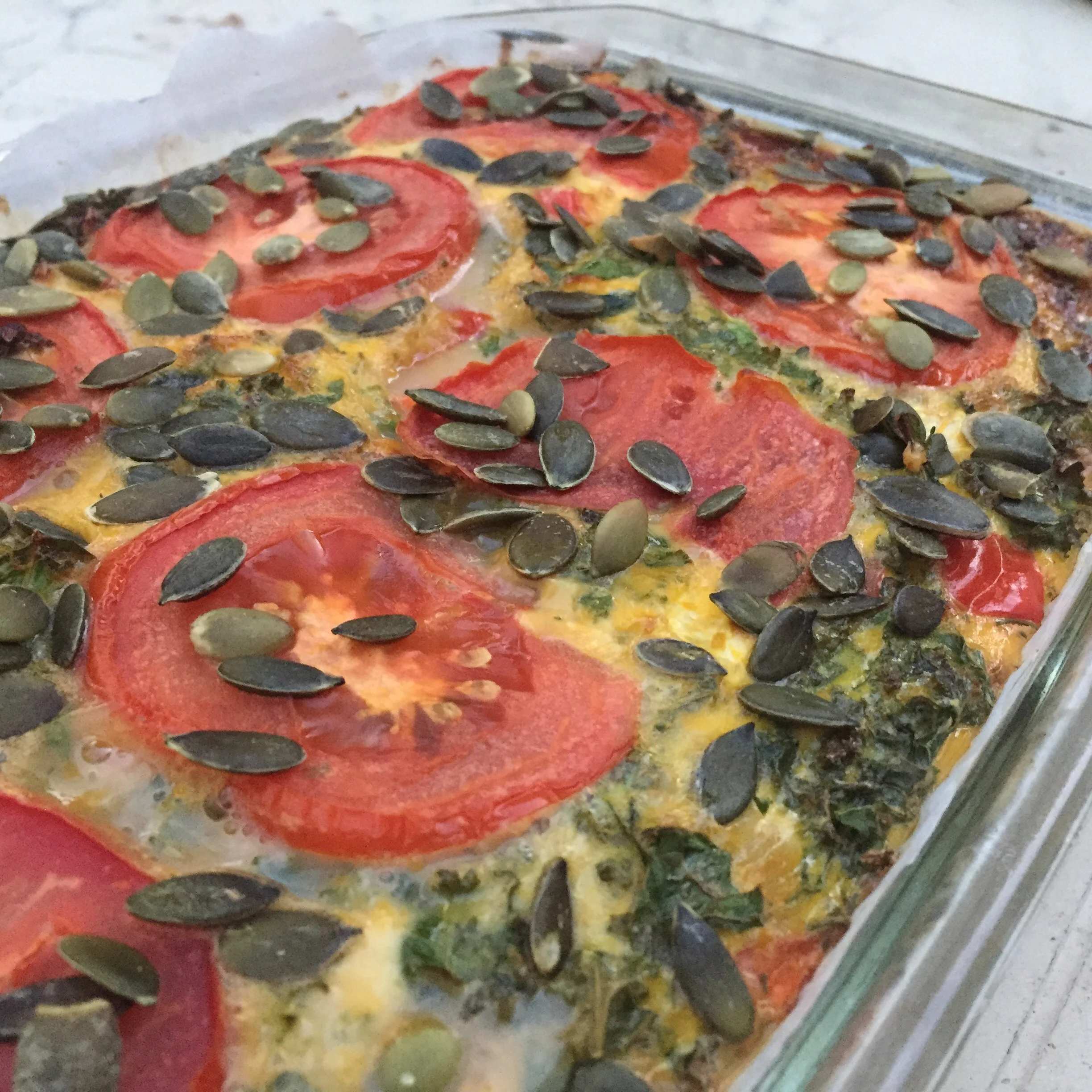 Low FODMAP frittata