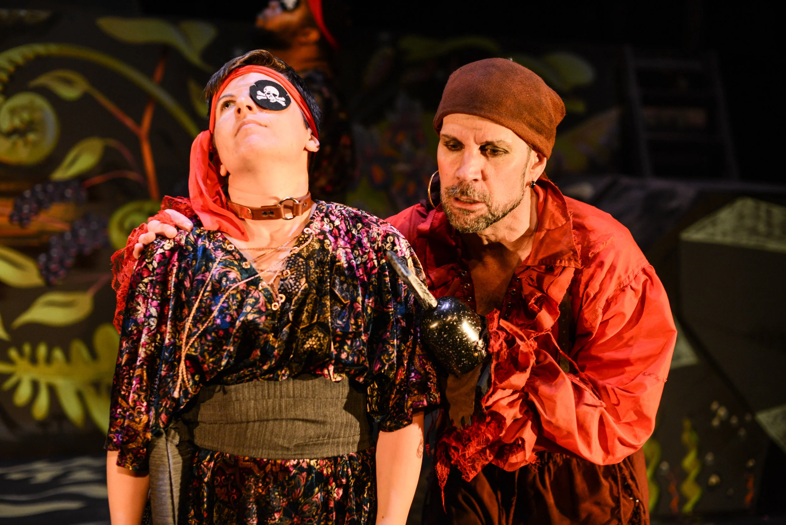 Smee and Captain Hook