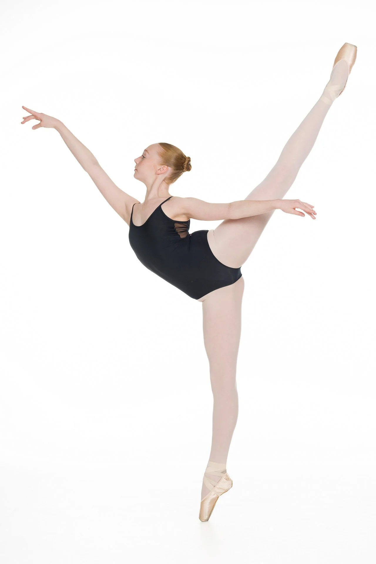 Ballet Dancer in first arabesque