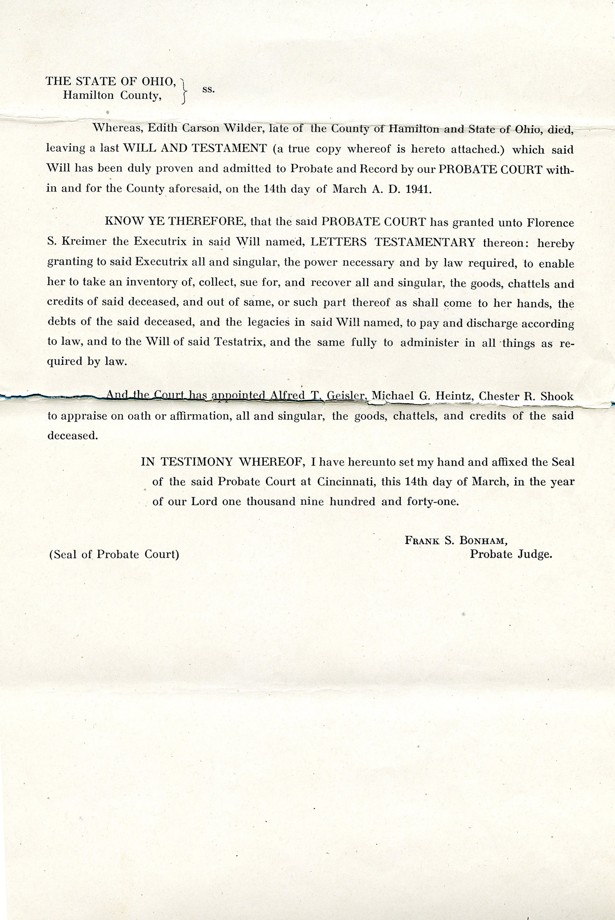 Edith Carson Wilder's Will009.jpg