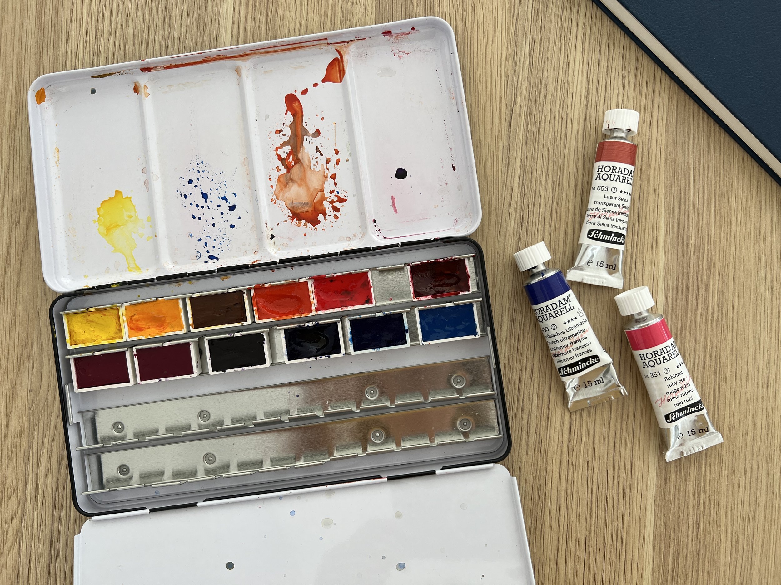 Make Your Own Clay Paint Palette • Maria Louise Design