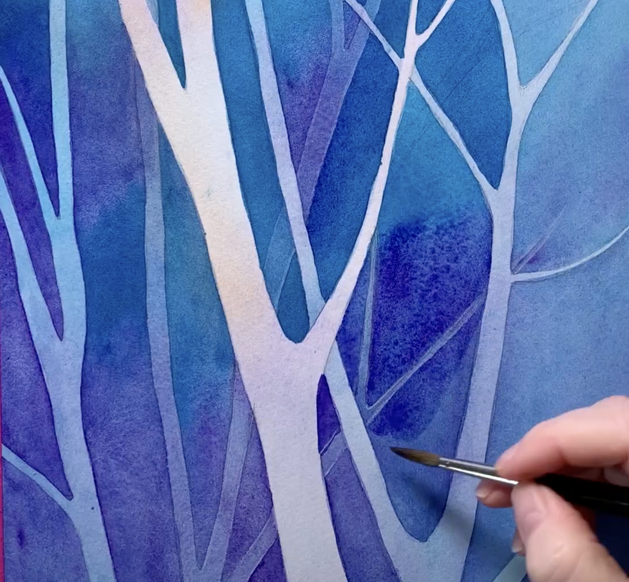 Watercolor Negative Painting Tutorial - Add Amazing Depth to Your Art