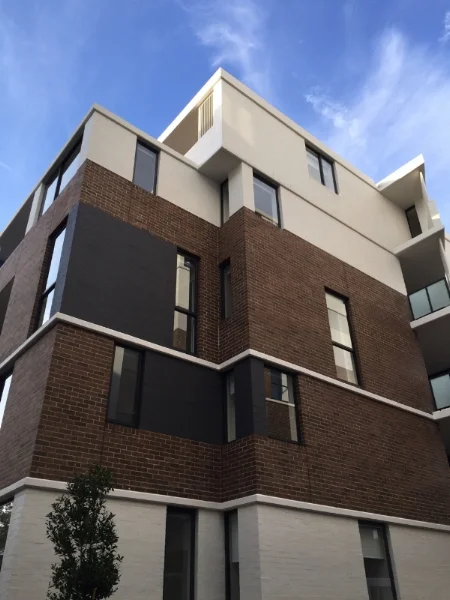 Ours is the apartment right up the top.