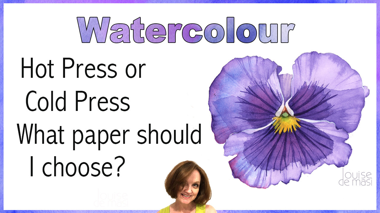 The difference between hot &amp; cold pressed paper