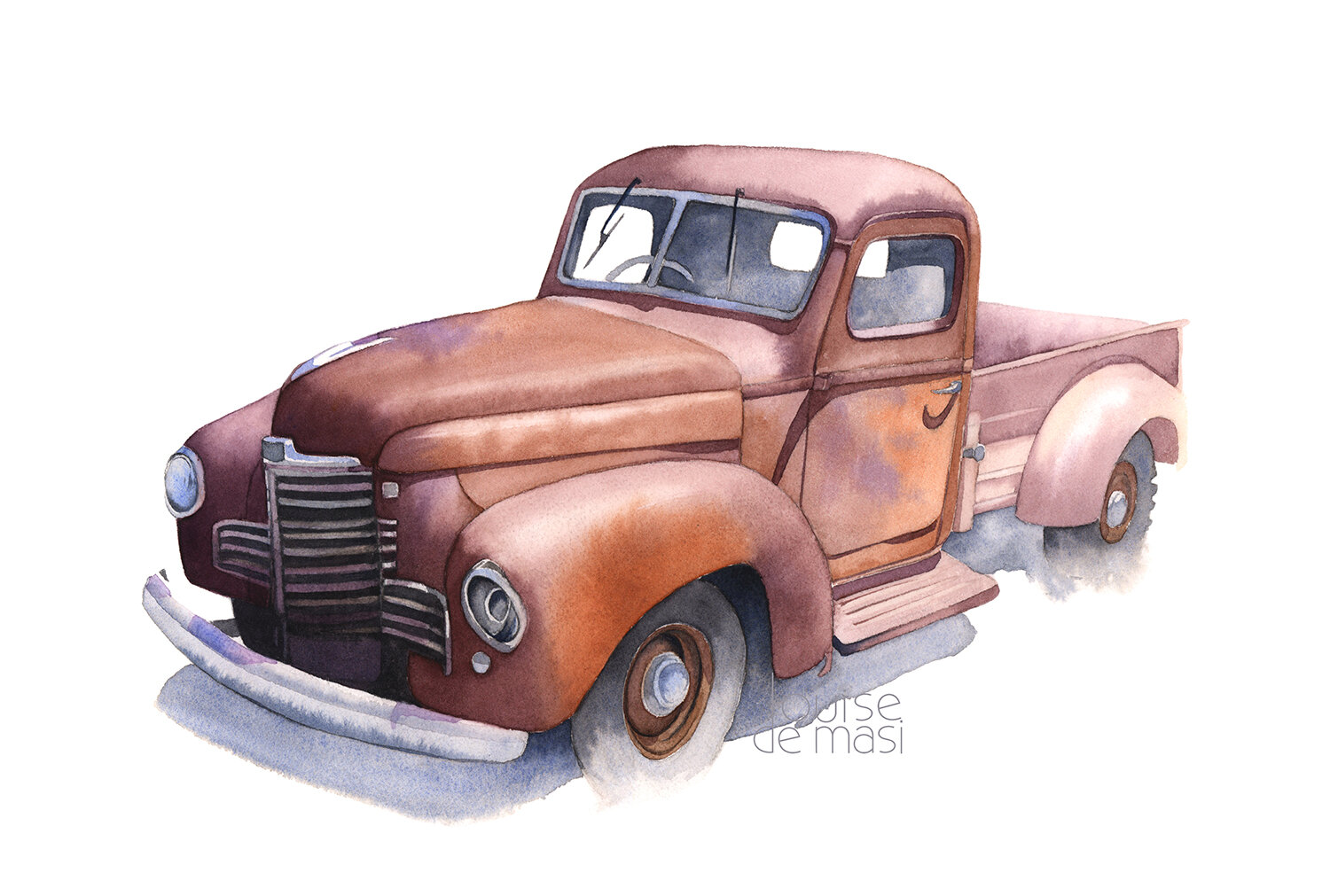 Old Pickup Truck  - advanced