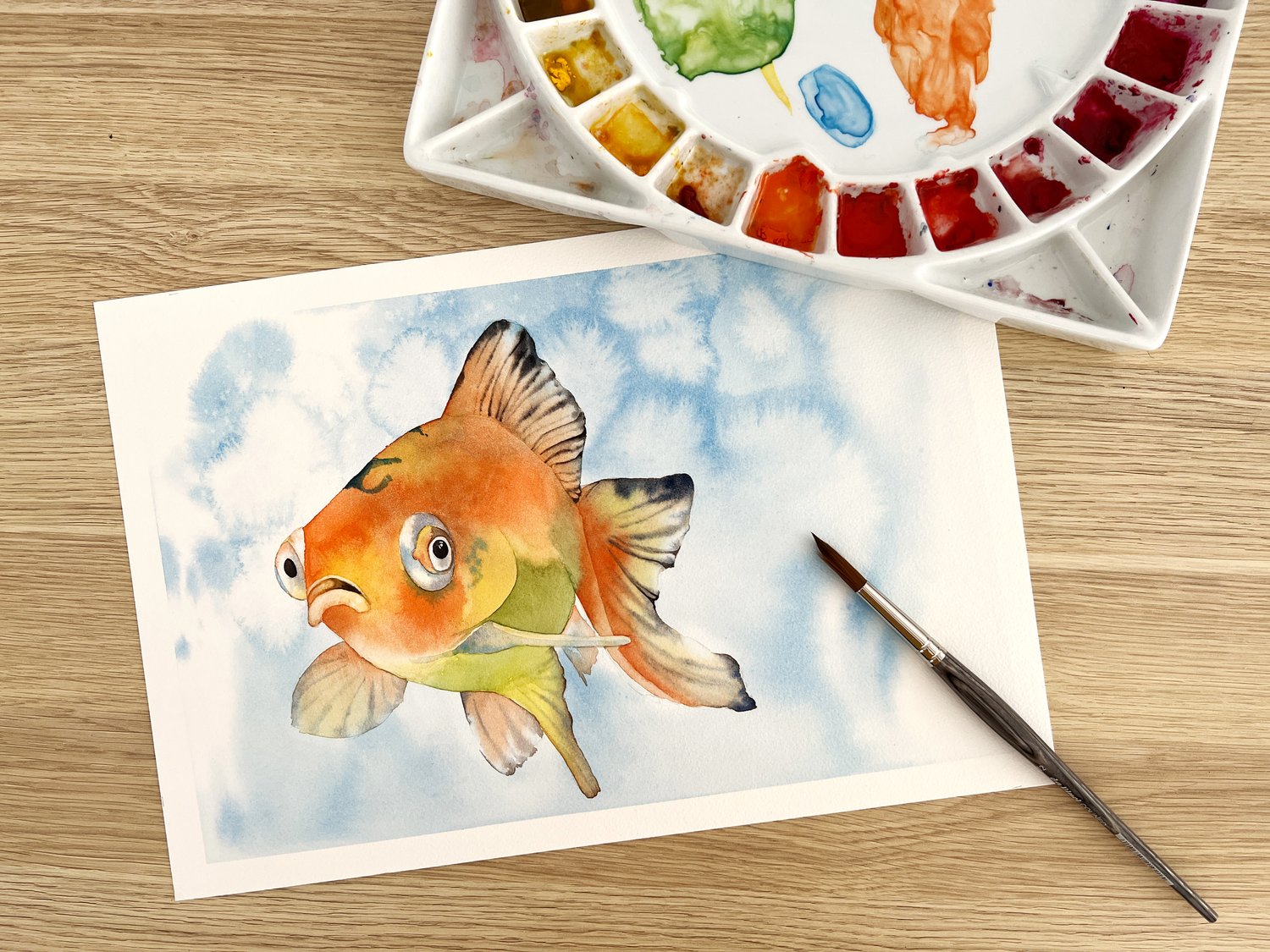 Top Tips for Using Masking Fluid — Louise De Masi Watercolour Artist