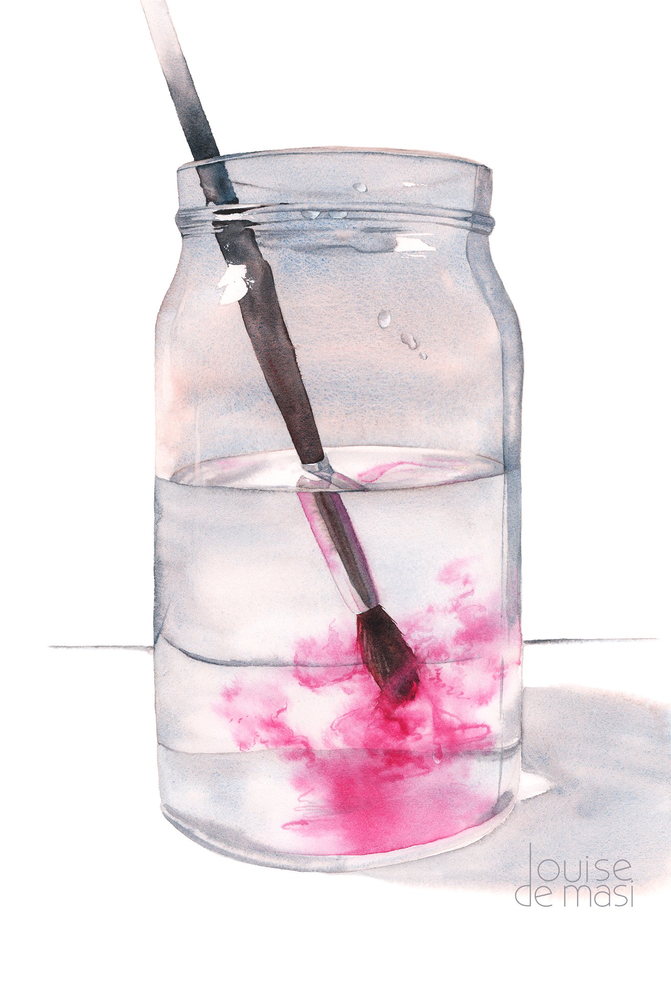 Brush in jar - advanced