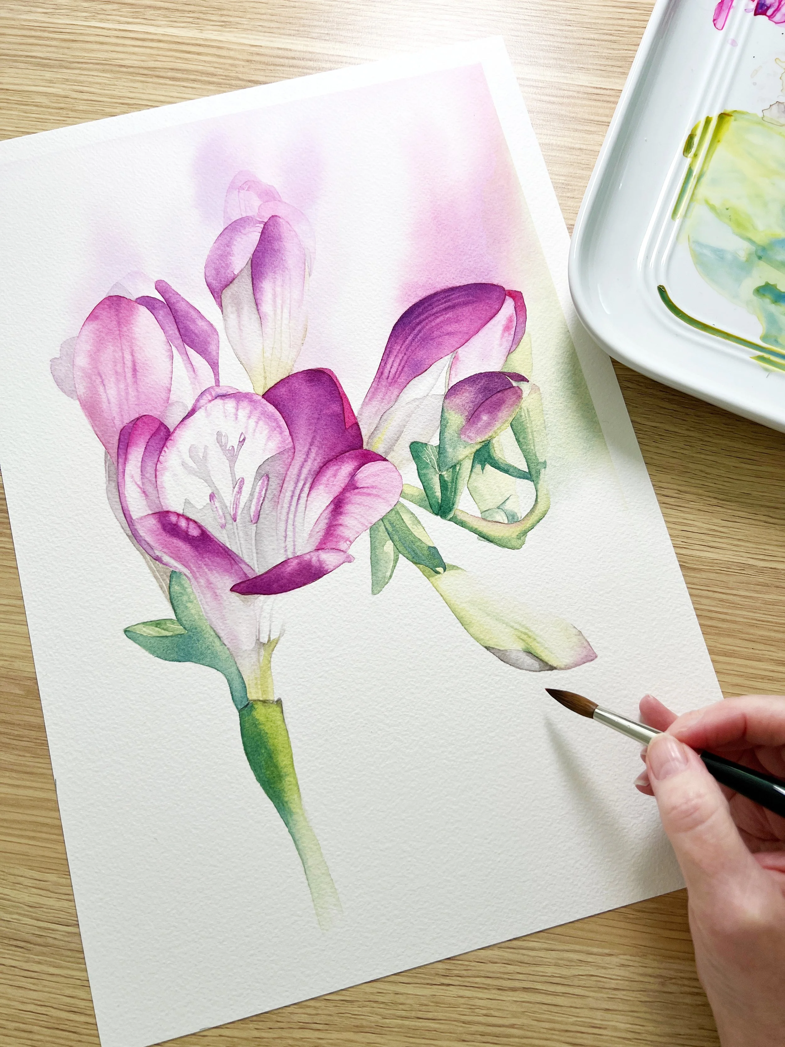 Exploring Watercolour Washes