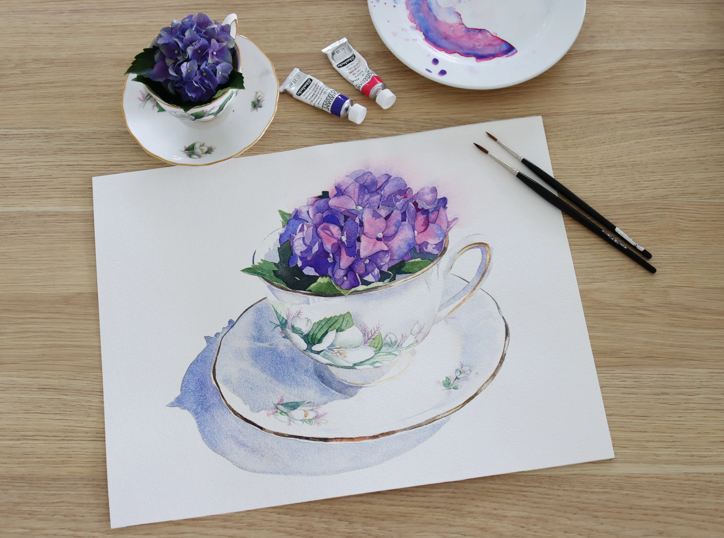 Hydrangea in Teacup photo.jpg