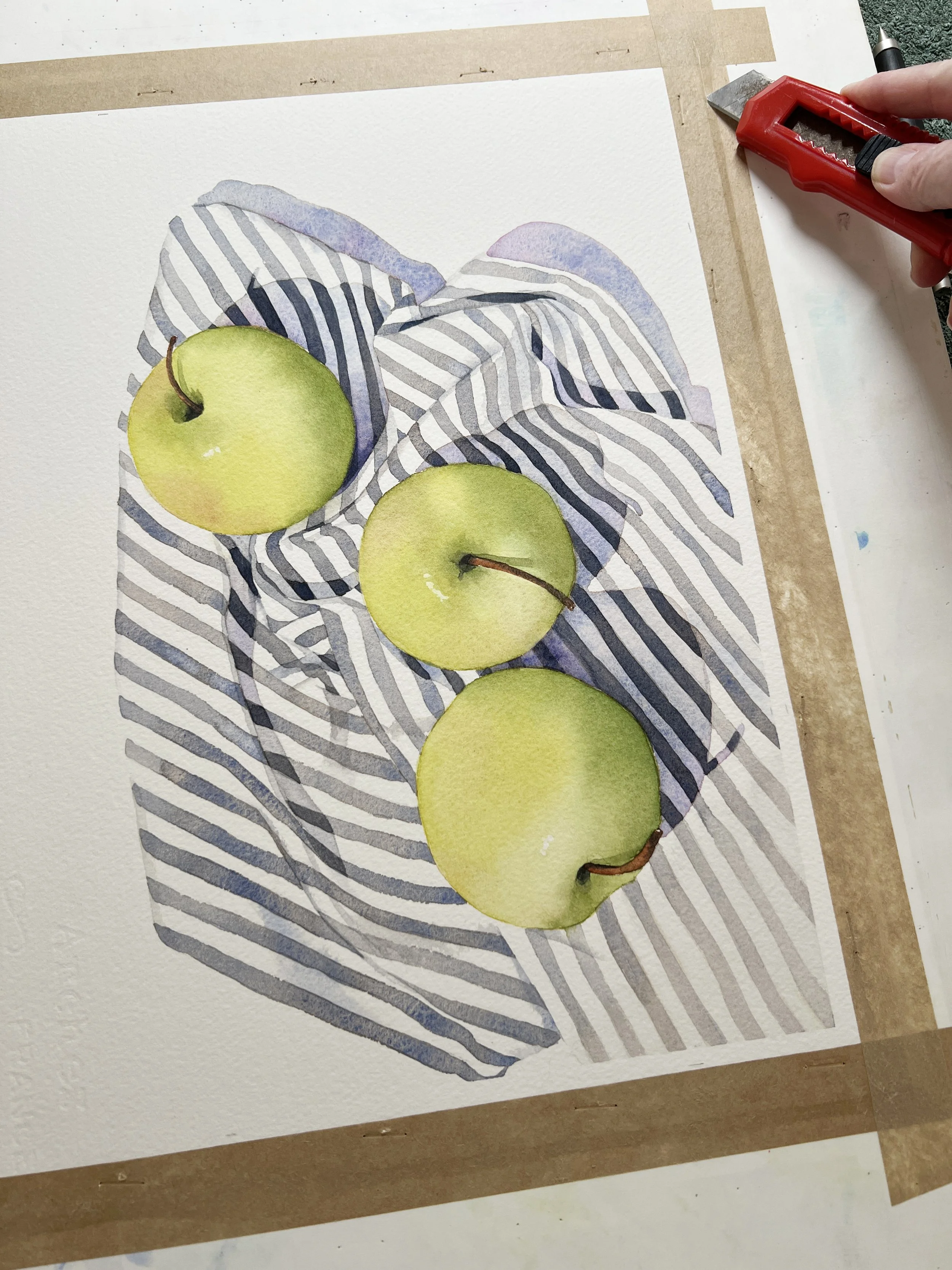 Apples on tea towel.jpg