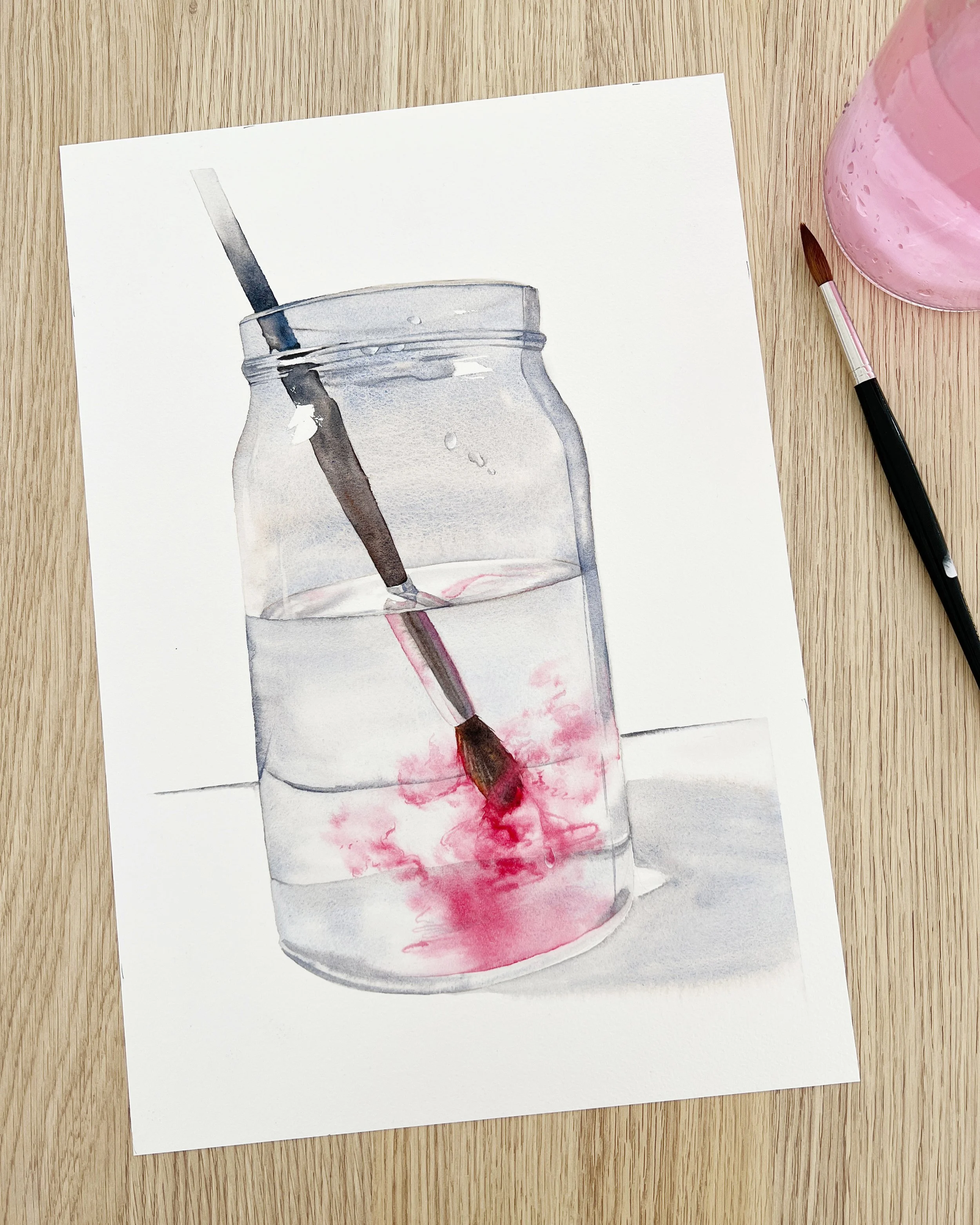 How to Paint Hard and Soft Edges in Watercolour — Louise De Masi