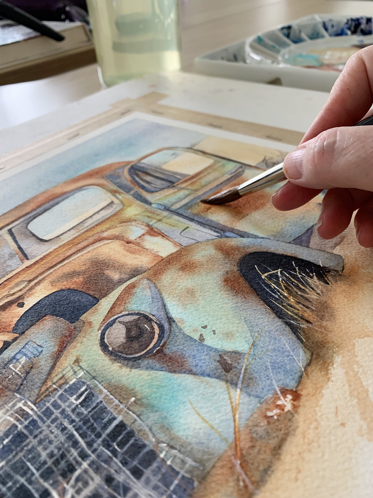Watercolour: How to create effects with masking fluid - Artists &  Illustrators