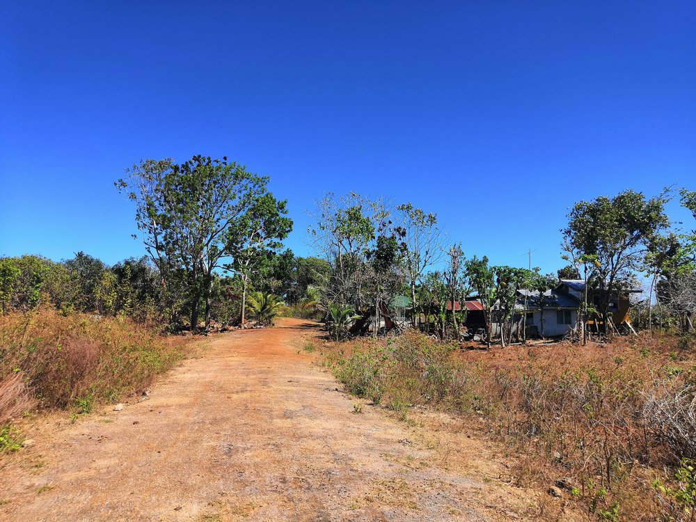 Entrance to the farm Farming Project