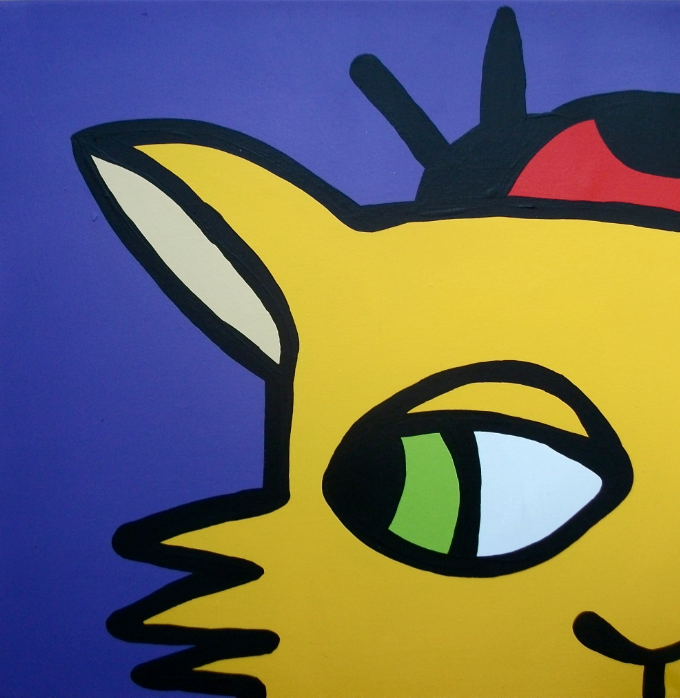 Maria_Slovakova-Connor_the_Cat_and_Emmert_the_Ladybug-2014-acrylic_on_canvas-40x40cm-1-650GBP.png