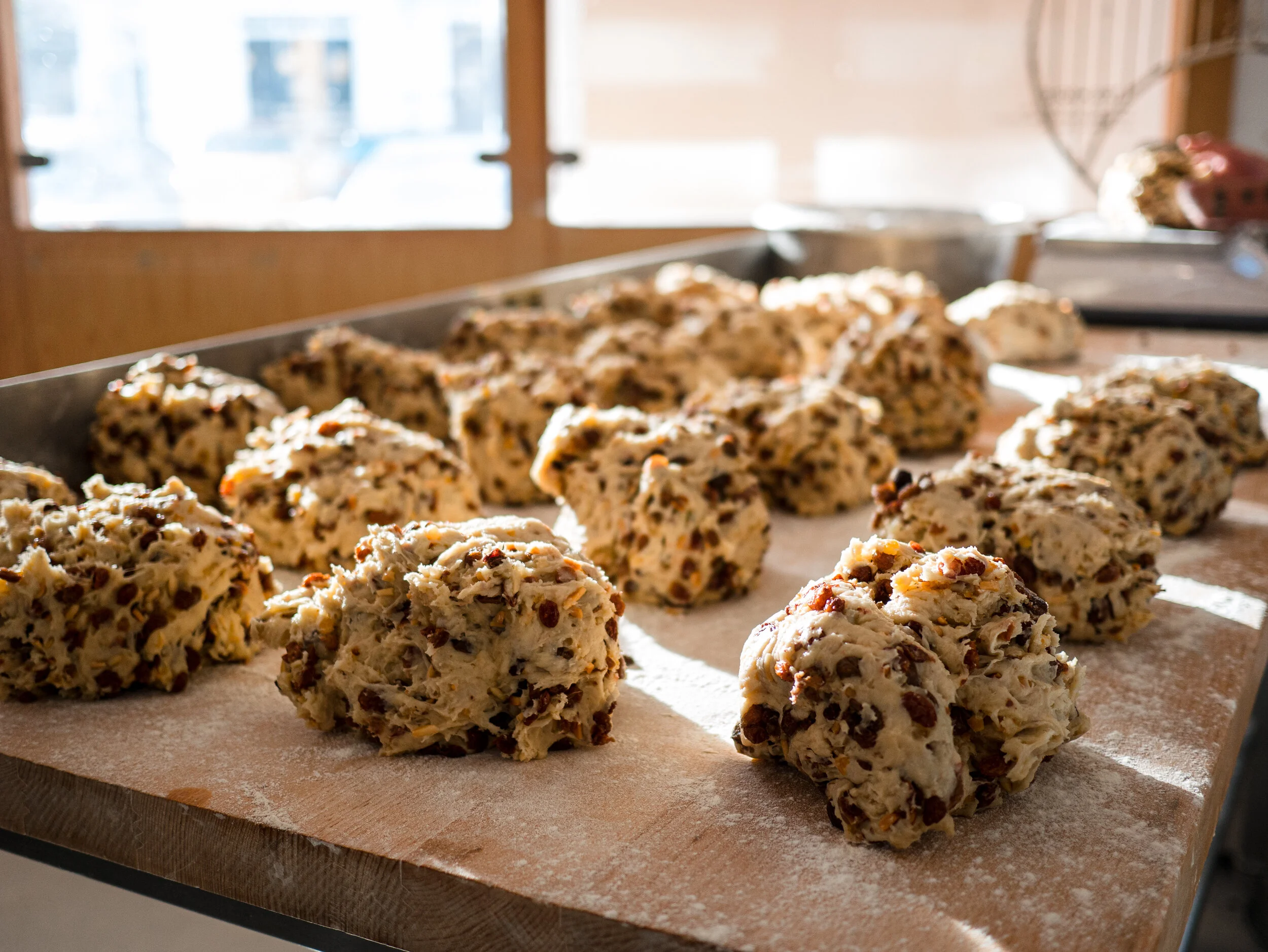 Wir haben Stollen gebacken!