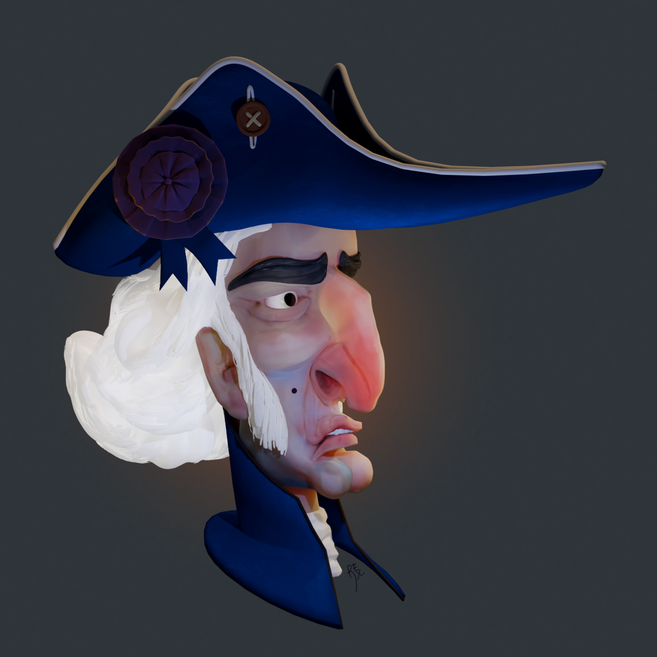 Pointy Hatted Customs Official