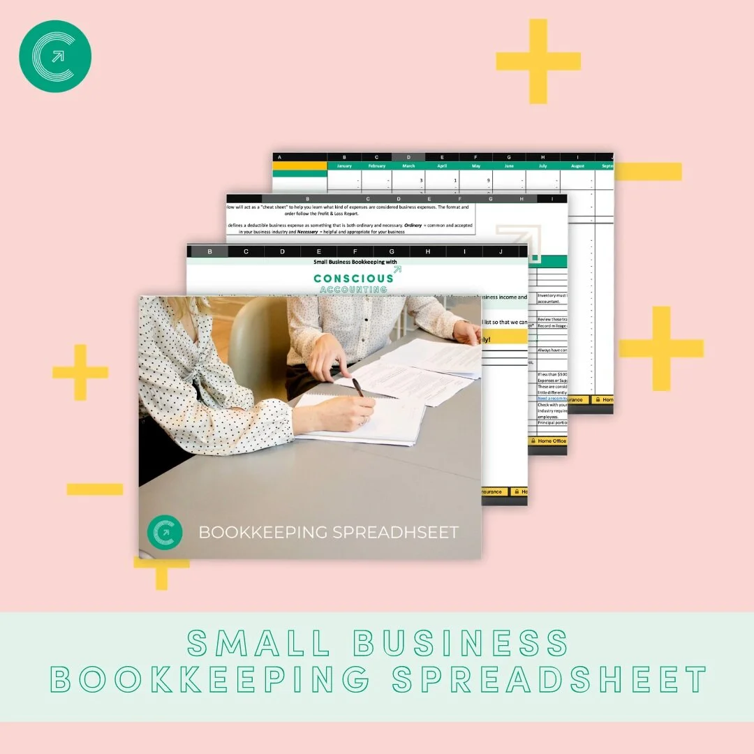 DIY Bookkeeping Spreadsheet