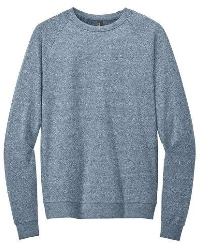 district tri fleece crewneck military navy frost.jpg
