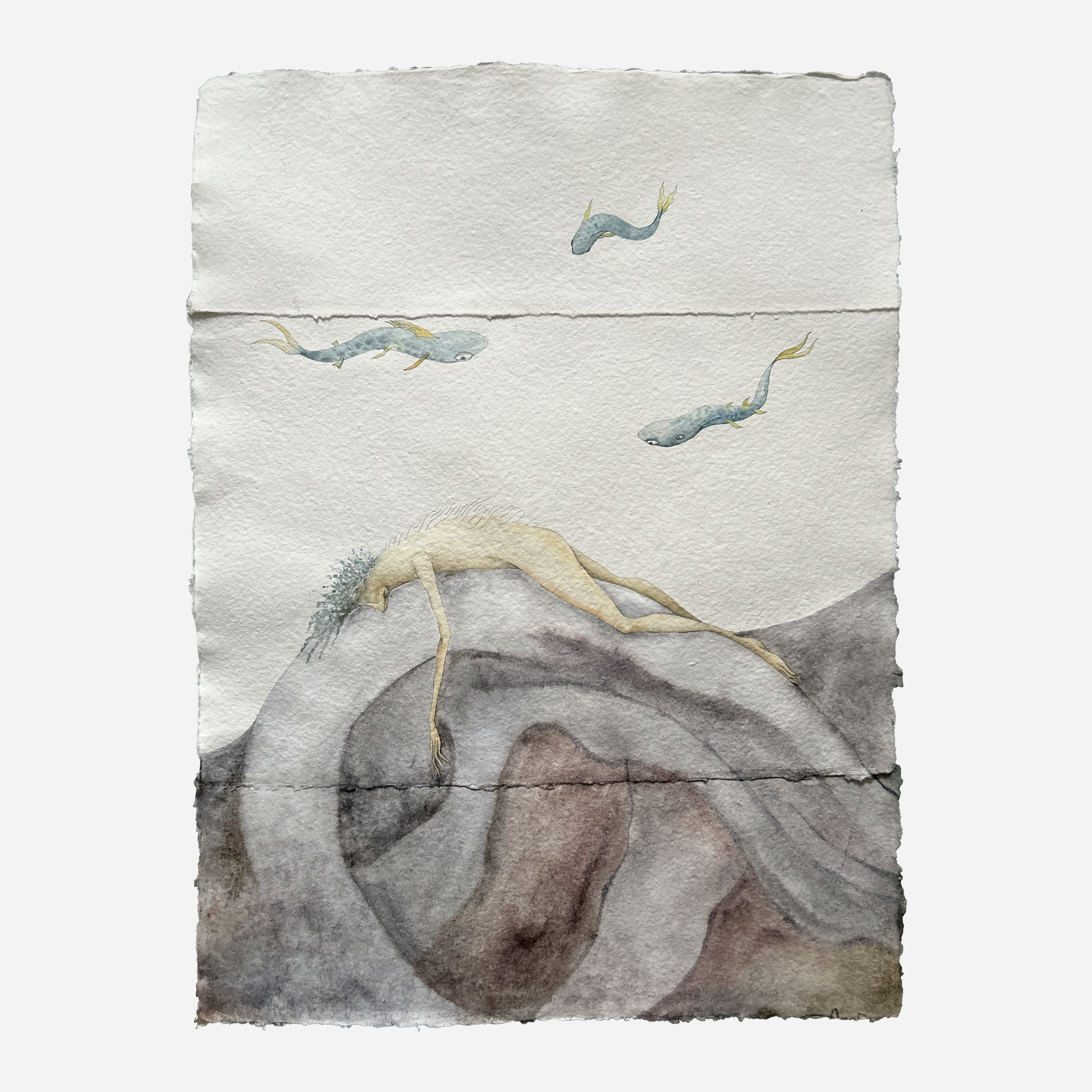 &nbsp;Travelogue (Three) / 80 x 60 cm, 2024