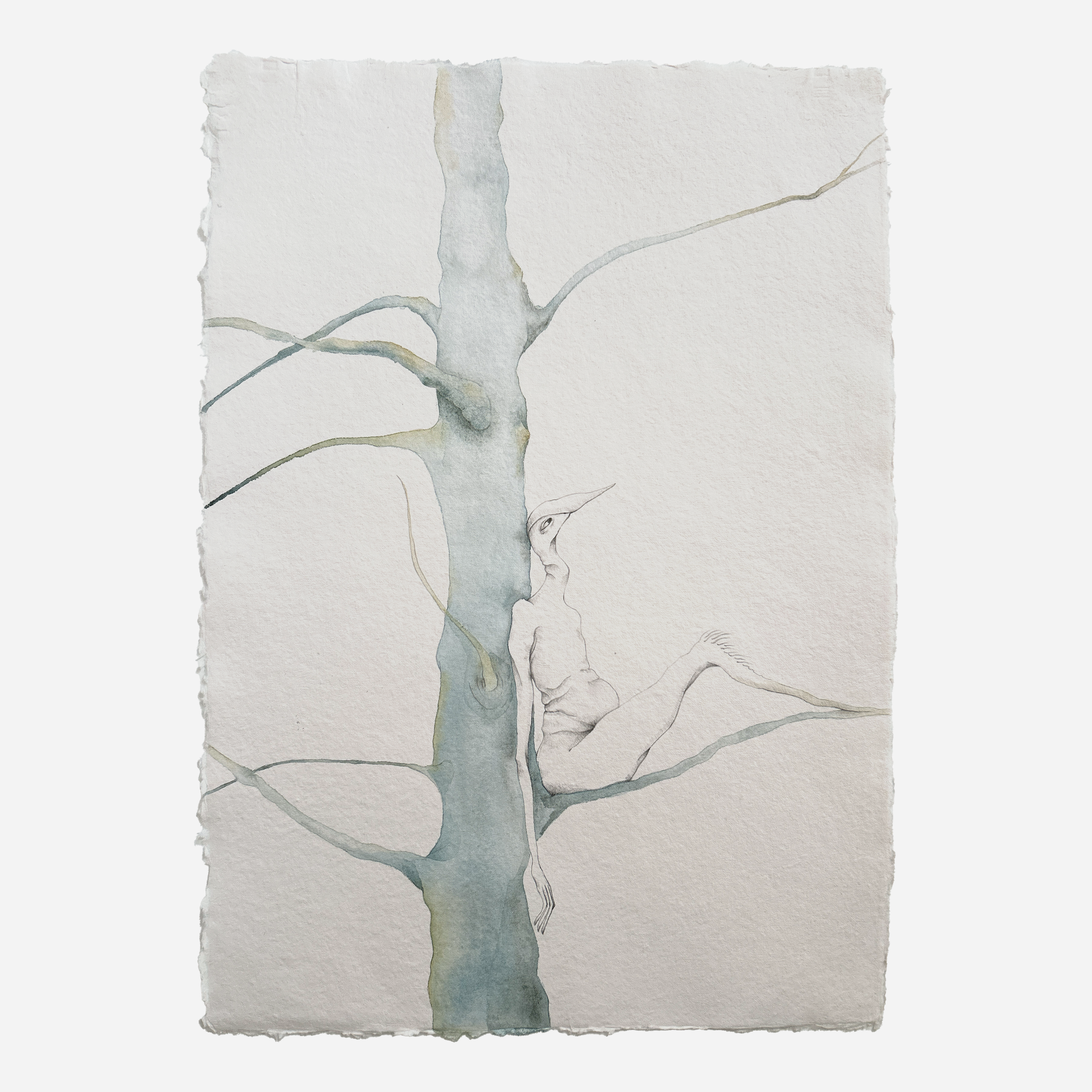 Everything slow (One) / 60 x 42 cm, 2024