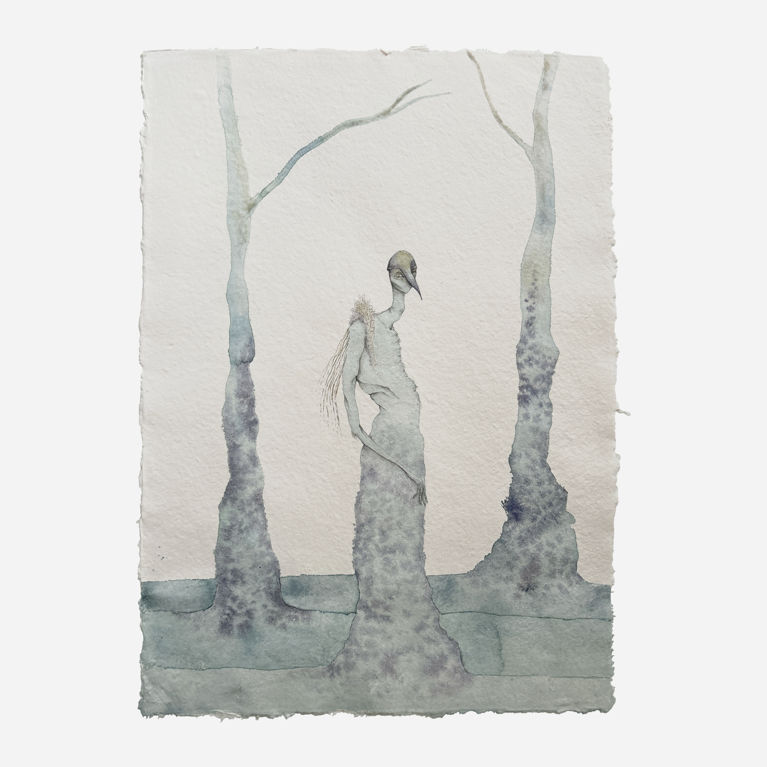 Everything slow (Two) / 60 x 42 cm, 2024