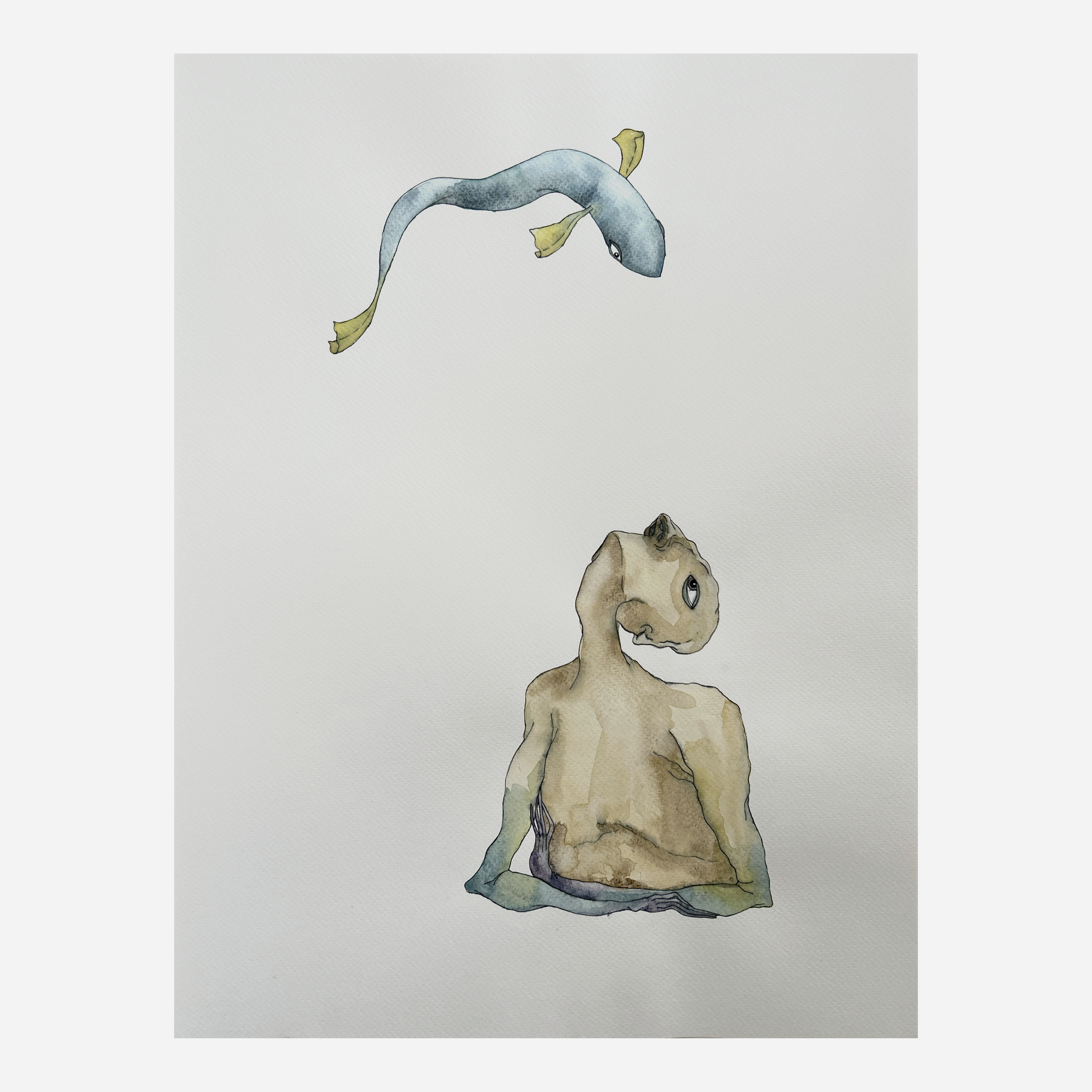 A familiar weight (Two) / 47 x 36 cm, 2024
