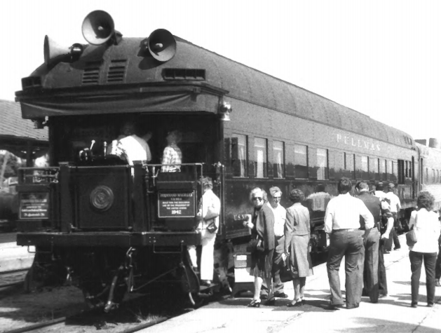 Step Aboard Fdr S Presidential Train Architect Of The Capital