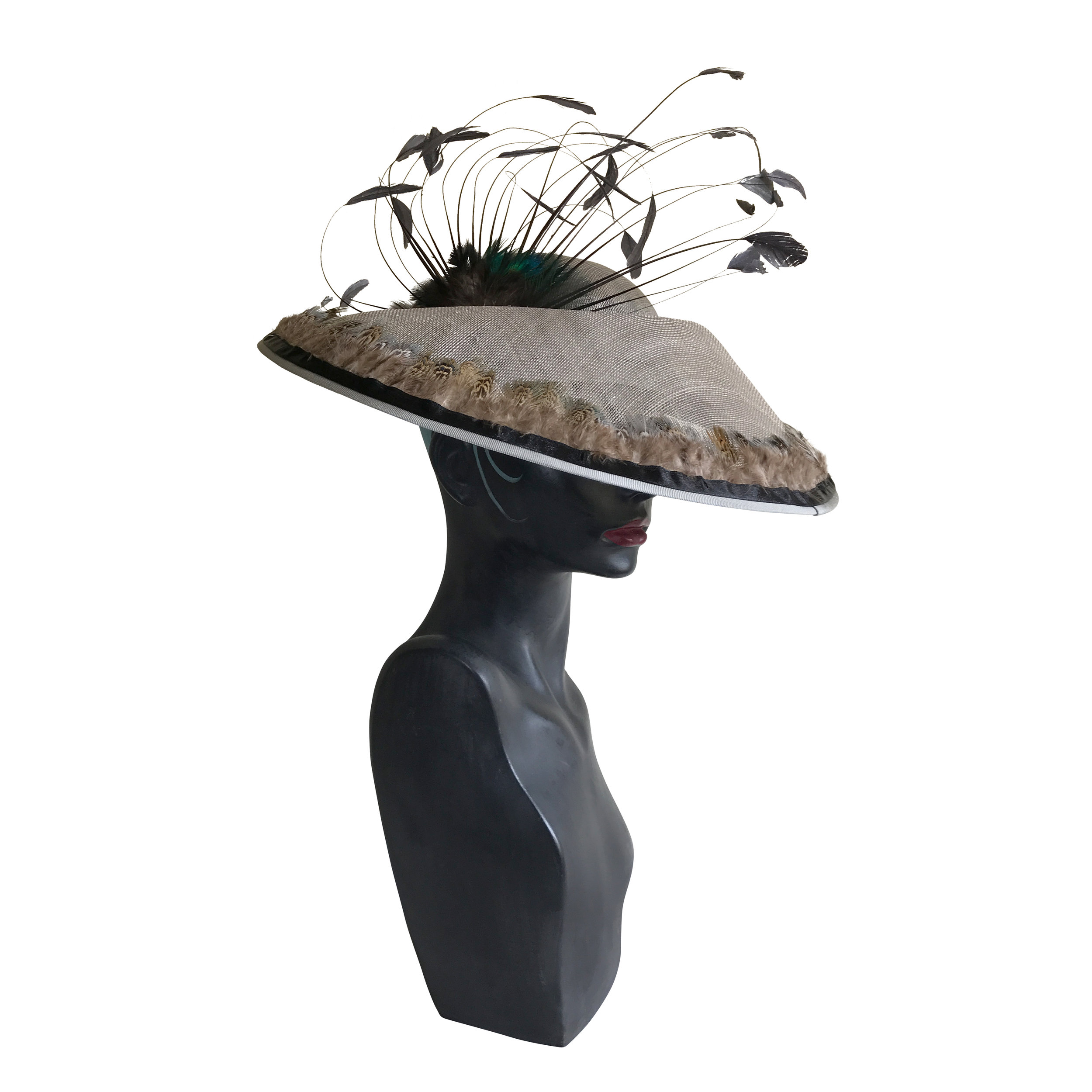 La Gare Saint-Lazare Stone Grey Hat