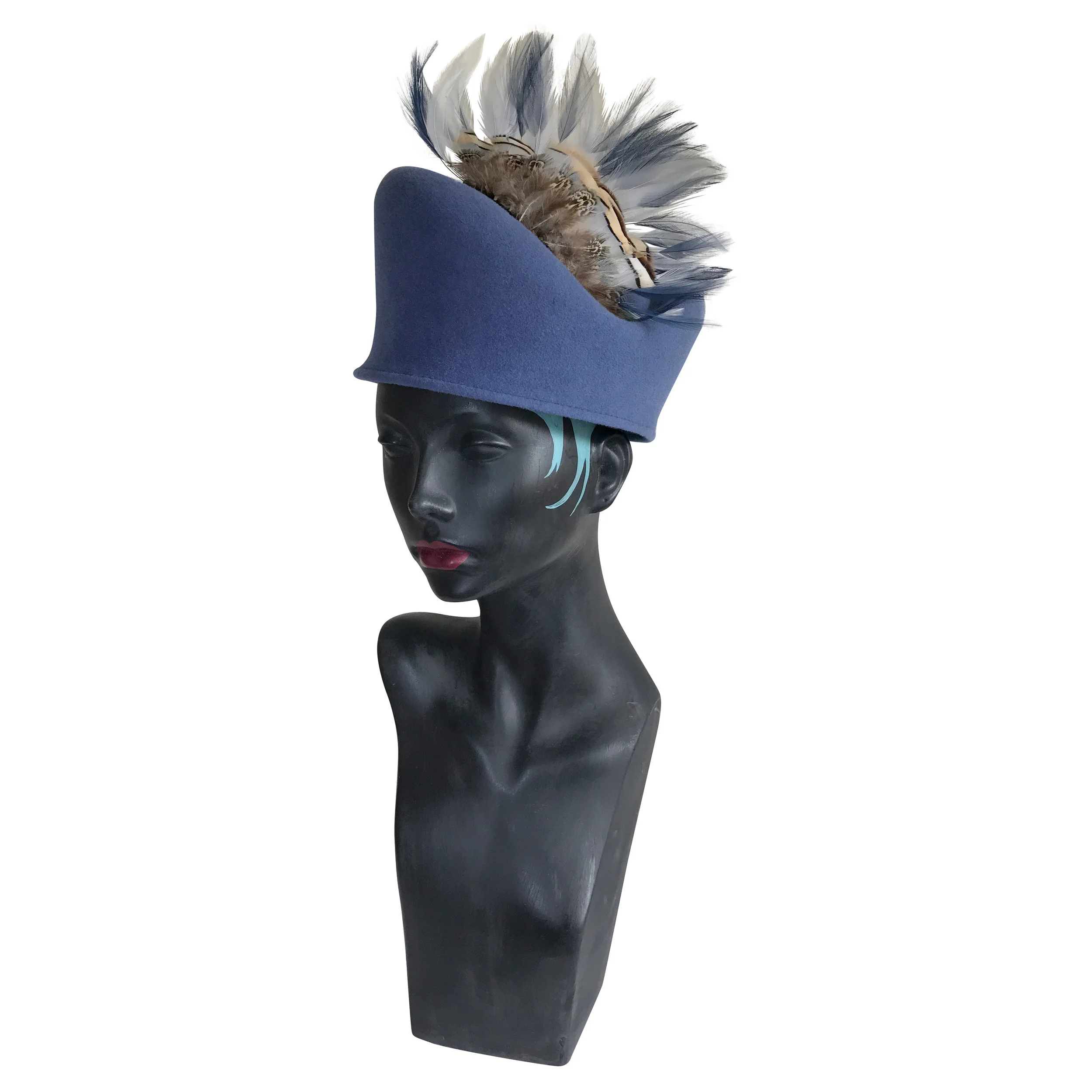 The Cradle Sky Blue Pork Pie Hat