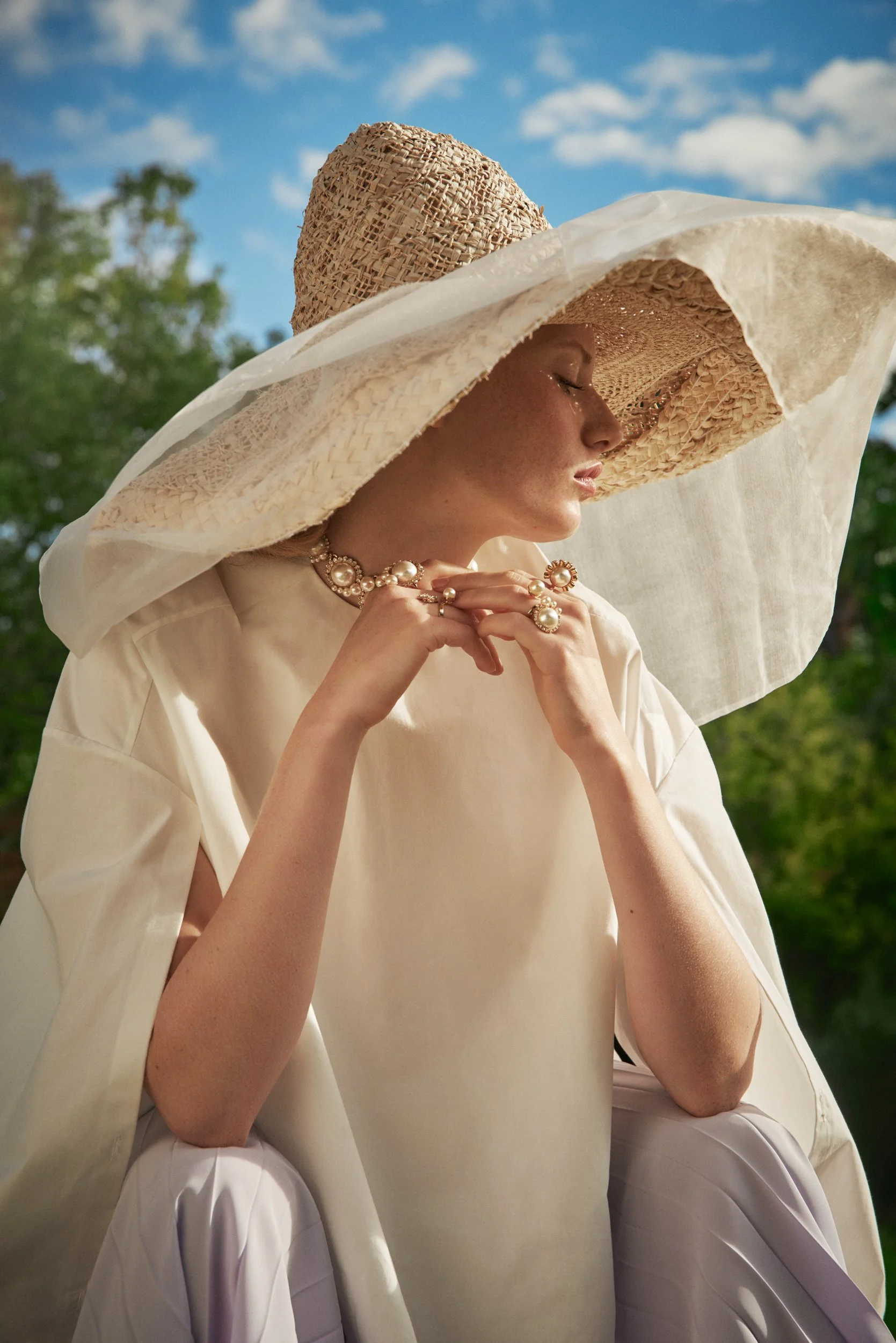 Monique Lee Millinery hat in SALT MAGAZINE styled by Katie Felstead shot by Jason Hetherington Feb 2019 5.jpg