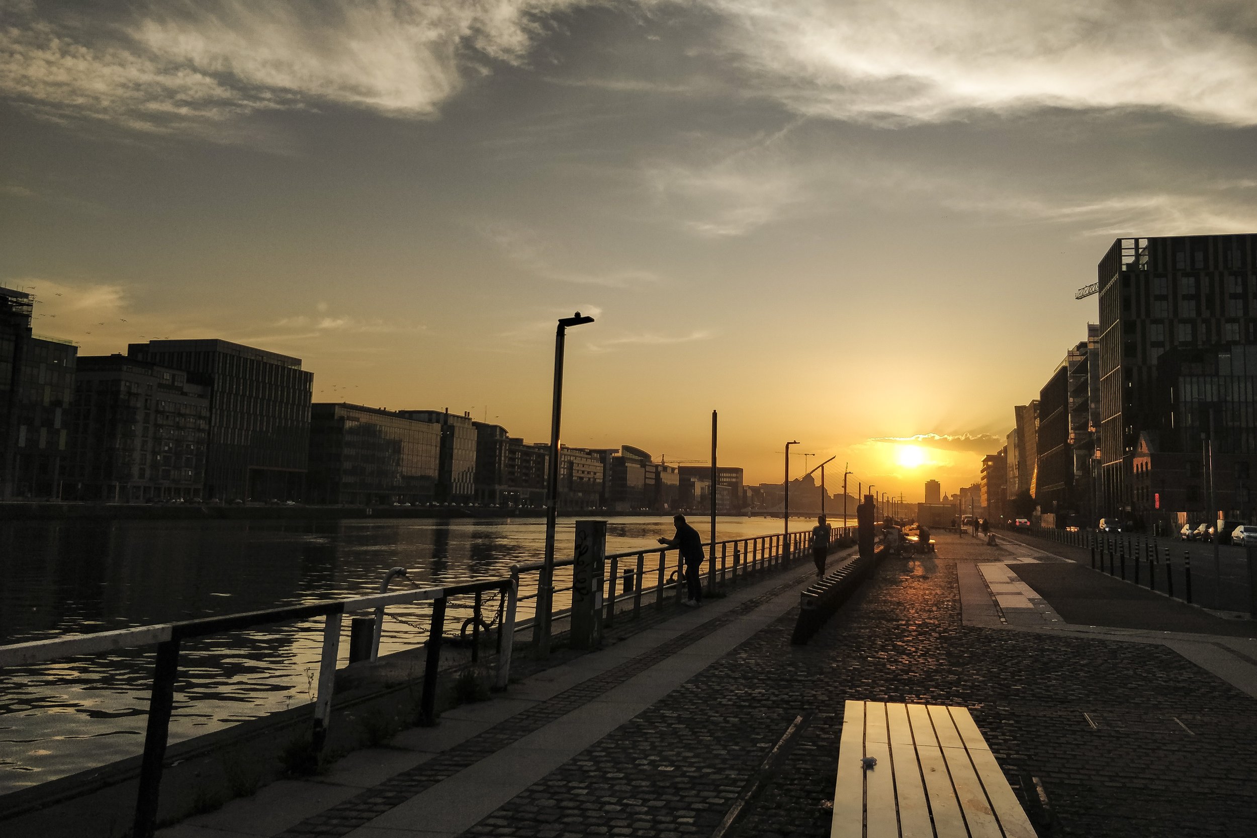 Dublin Docklands Sunset '23
