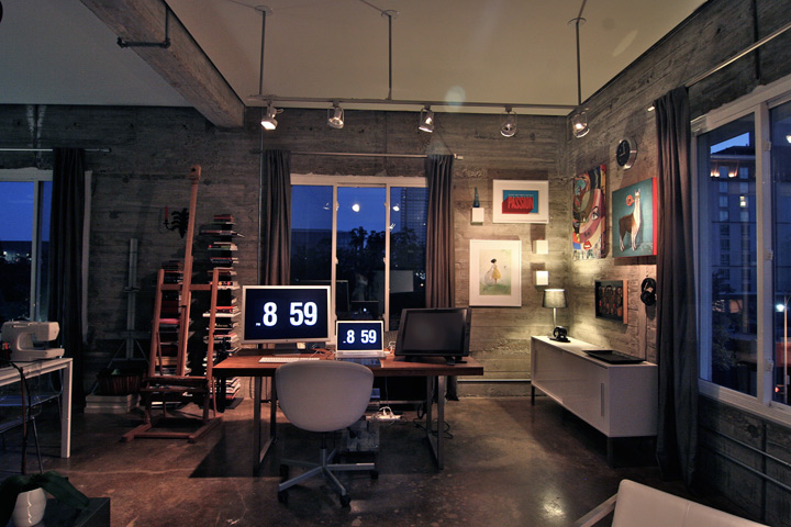 Live from the stage/my workspace