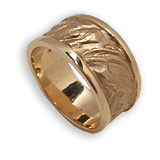 Texured Wedding Band