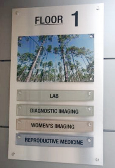 We can produce wayfinding plans for your hospital