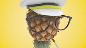 Pineapple smoothie
