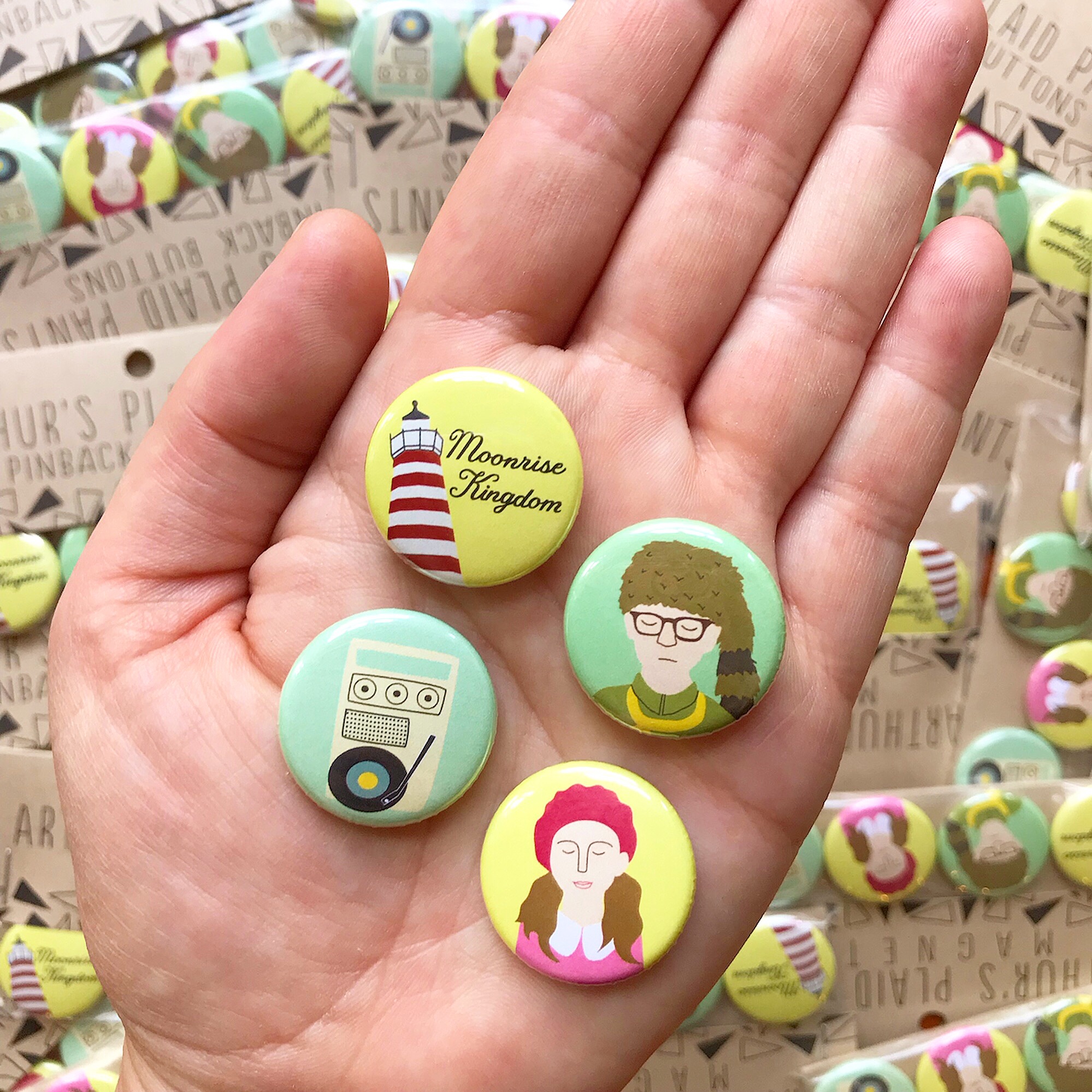 Moonrise Kingdom 4 piece set