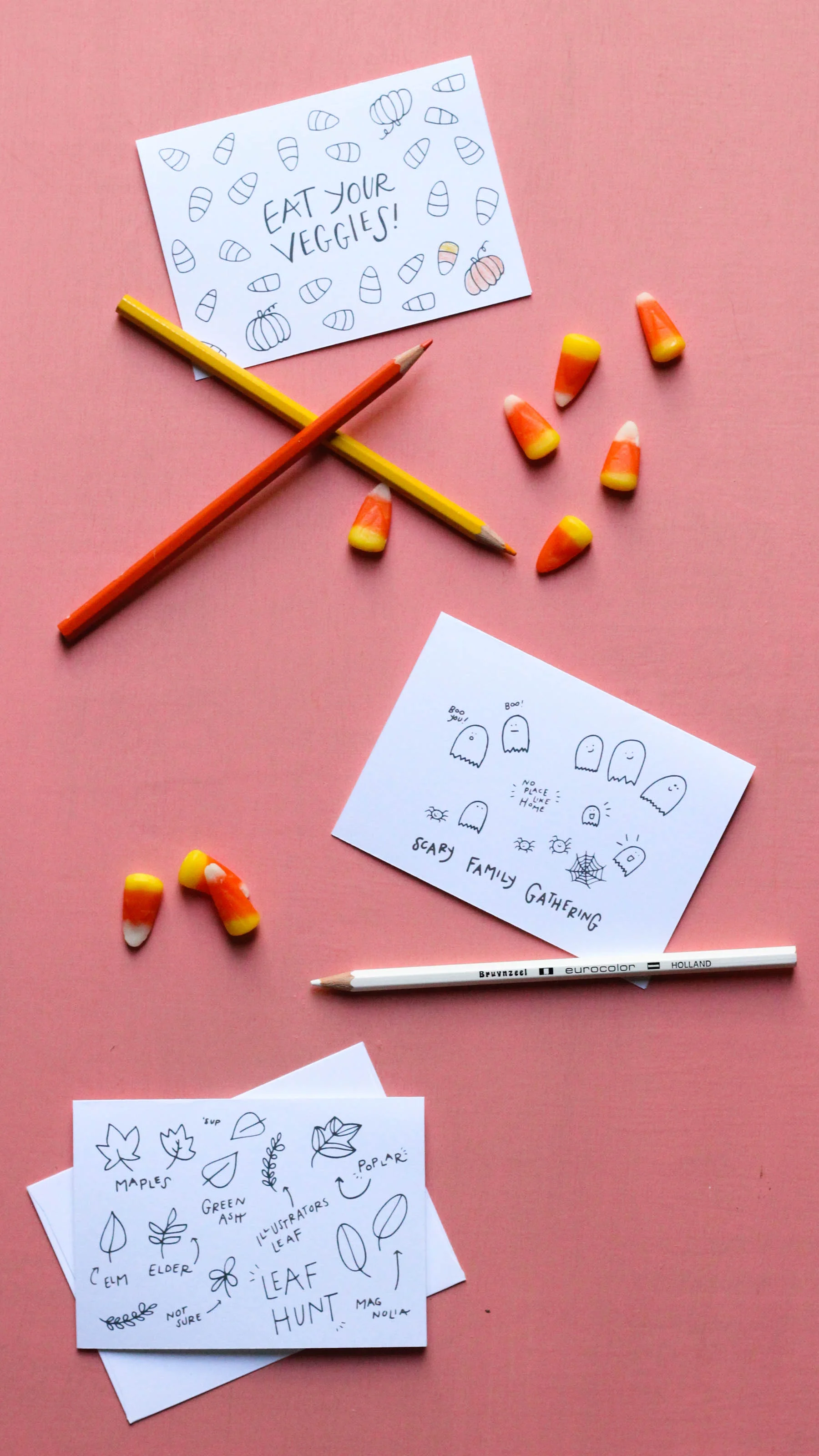 Free Halloween Coloring Pages by Mads Beaulieu