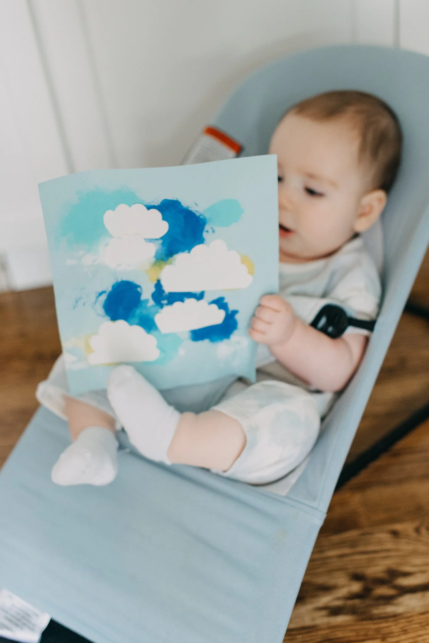 No-mess Painting with Baby